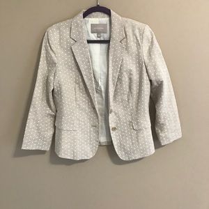 Banana Republic Cream Blazer